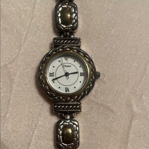 Brighton Two-Tone Silver and Gold Watch